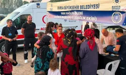 Bursa Büyükşehir'den mevsimlik tarım işçilerine destek