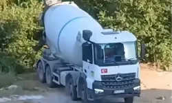 Bursa Nilüfer'de beton mikserinden kamu alanına döküme 150 bin TL ceza