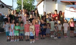 Sepetçi'de 'Köyde Şenlik Var' ile çocuklar eğlendi