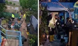 Bursa Büyükşehir ekipleri Mudanya Esence'de sahada
