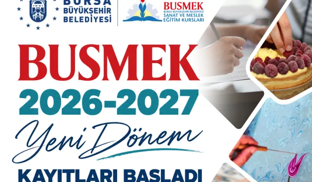 BUSMEK için yeni dönem kayıt vakti