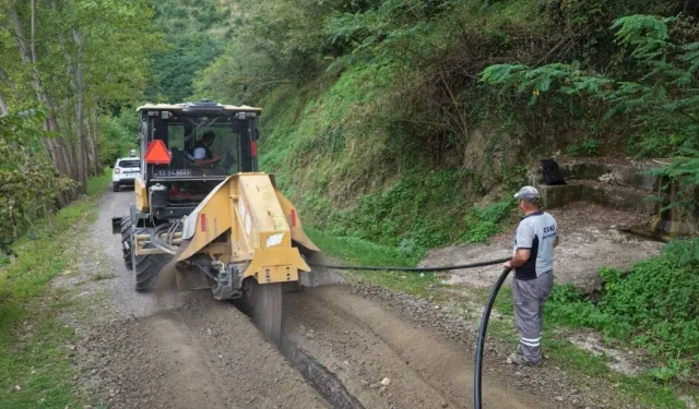 Ordu Fatsa'da içme suyu hattı yenilendi
