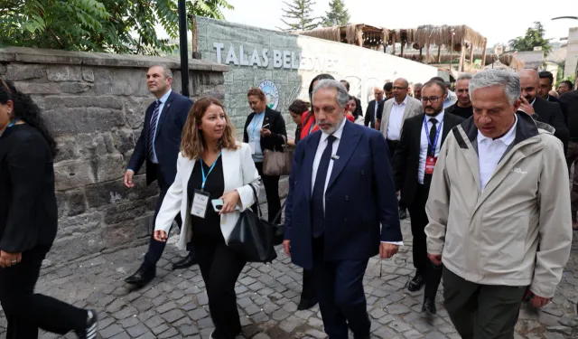 TKB üyelerinden Kayseri Talas Osmanlı Sokağı'na övgü